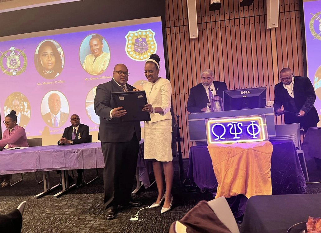 Xi Nu Nu recognition presentation
